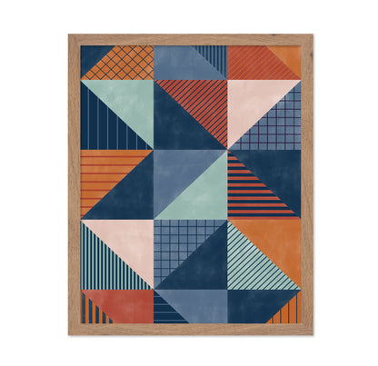 Triangles in Warm Colours