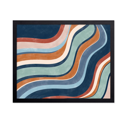 Multicolored Lines Creates A Dynamic