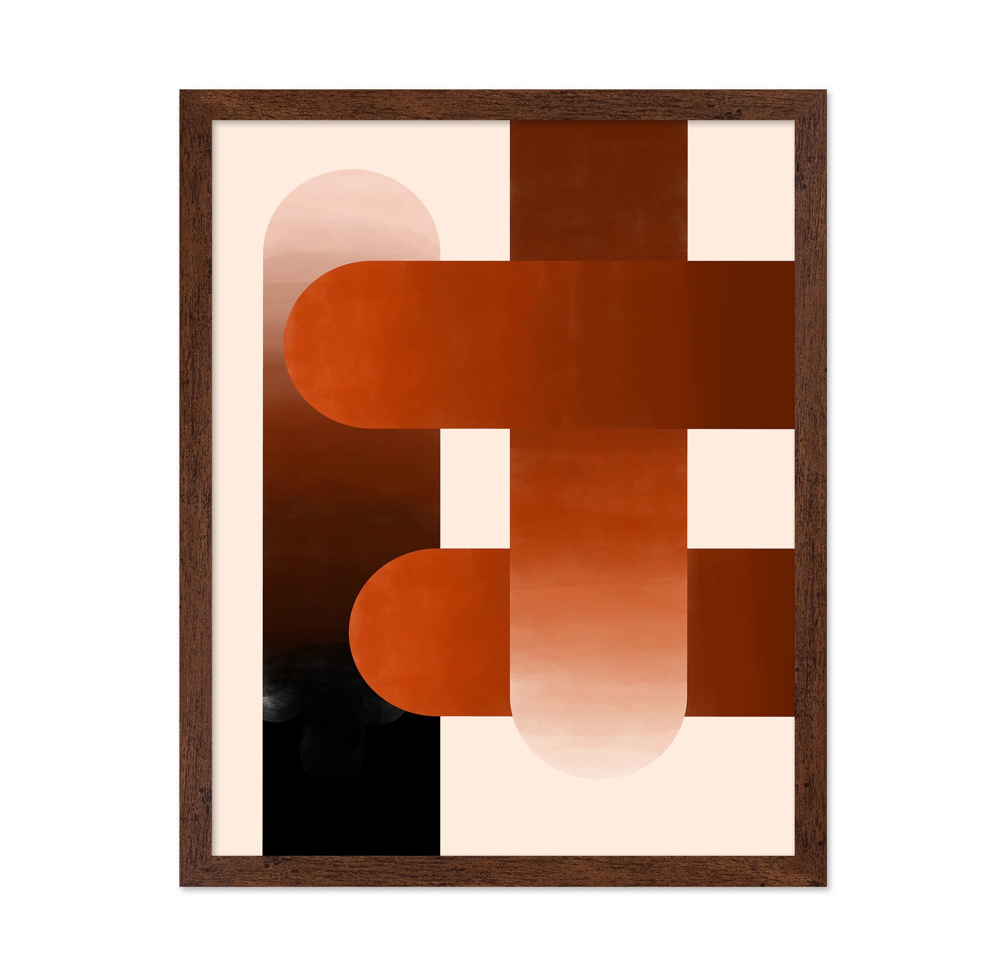 Abstract Terracotta Shape