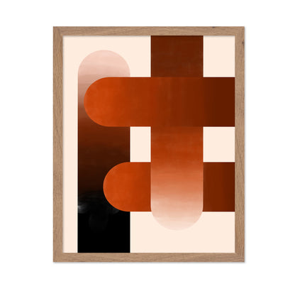 Abstract Terracotta Shape