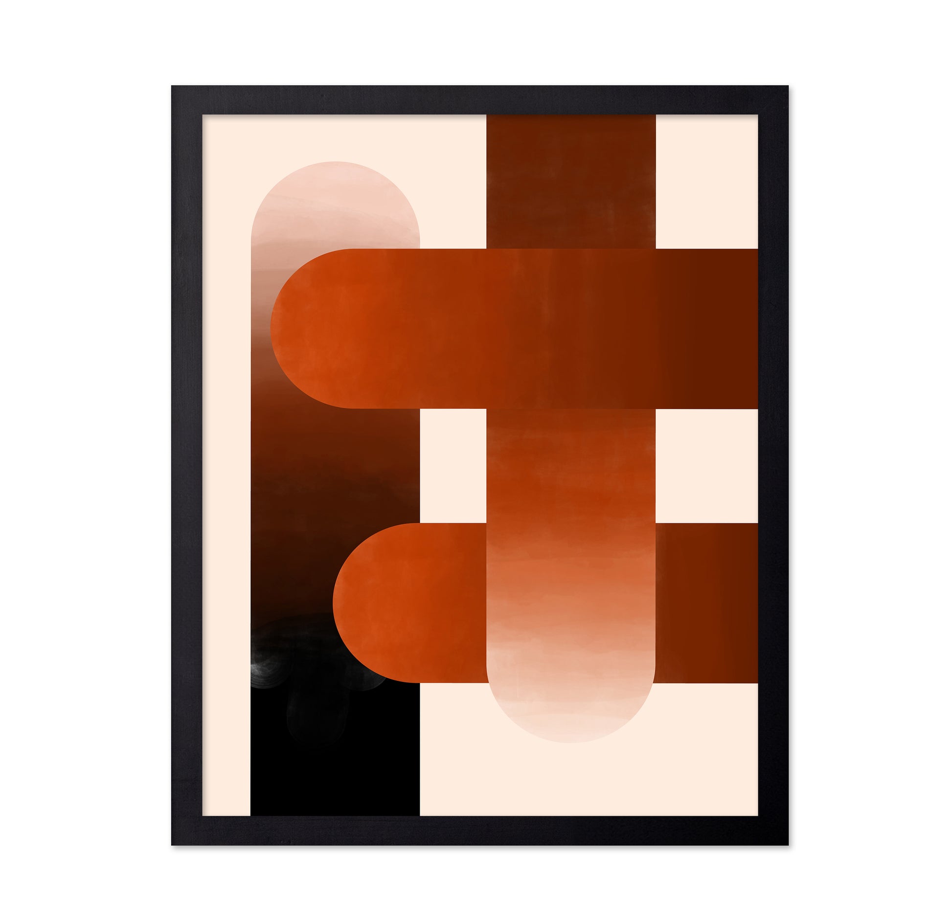Abstract Terracotta Shape