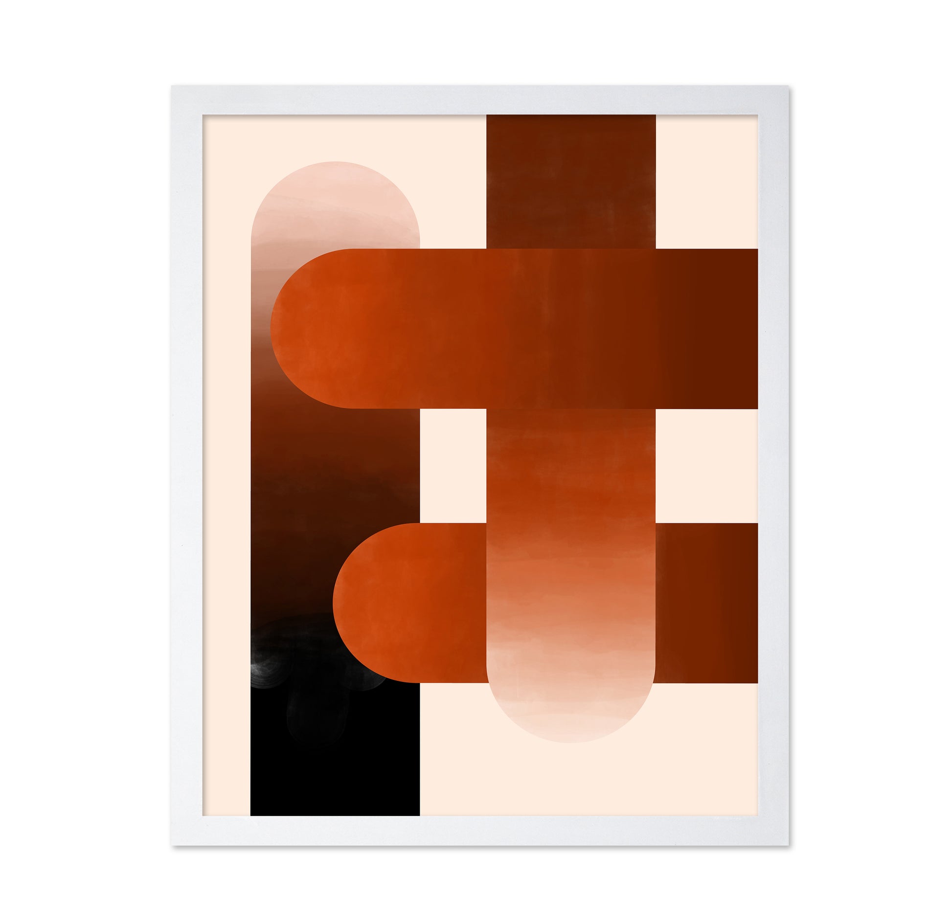 Abstract Terracotta Shape