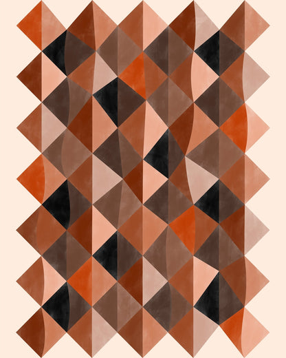 Geometric Polygonal Pattern