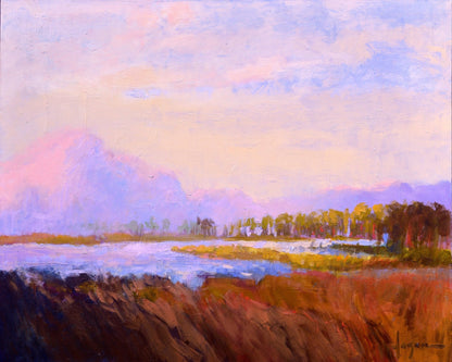 Serene Pastel Landscape