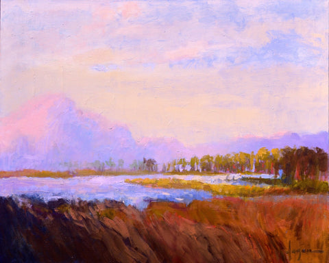 Serene Pastel Landscape