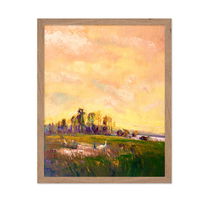 Sunlit Meadowscape
