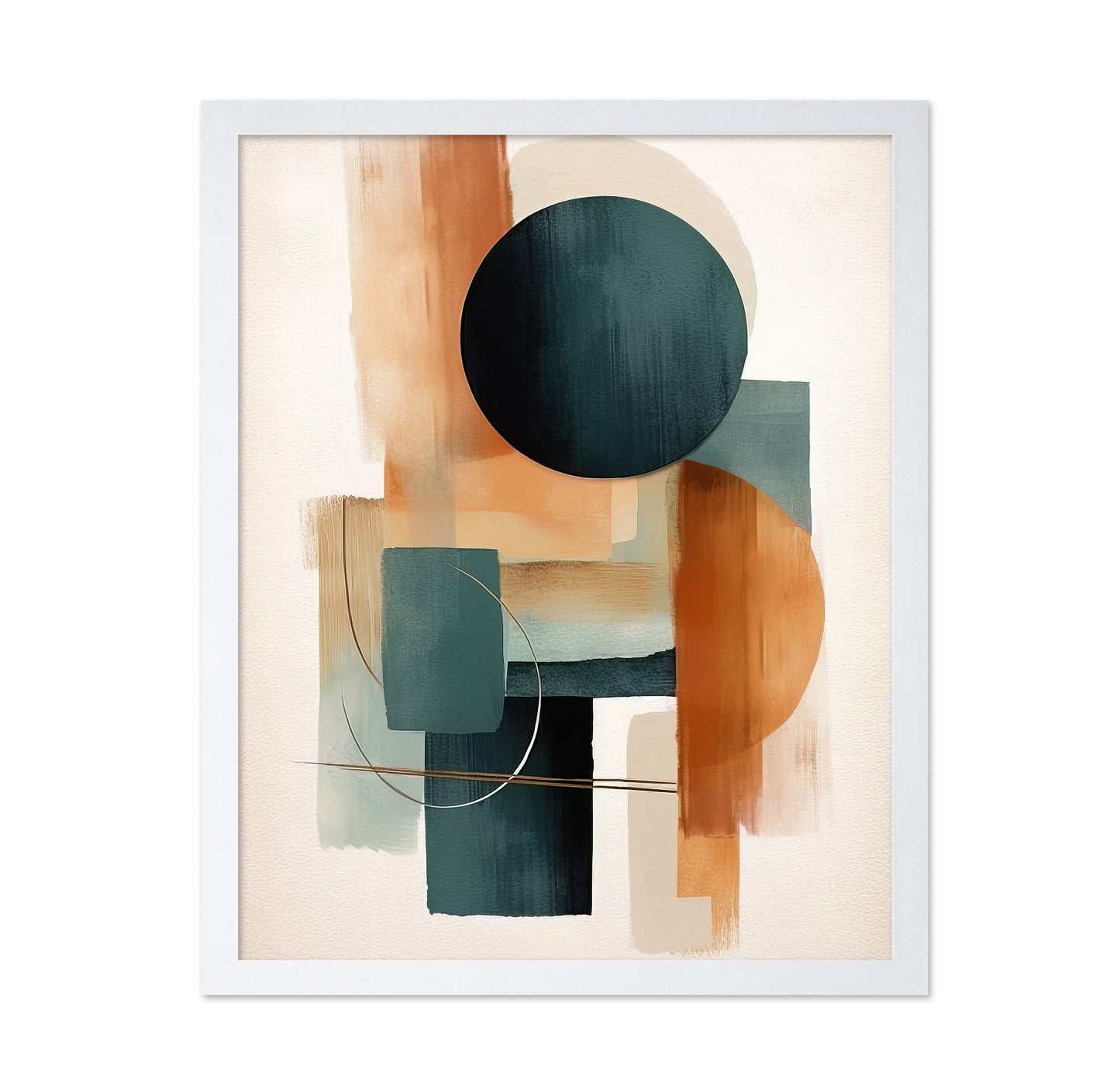 Abstract Paint Strokes