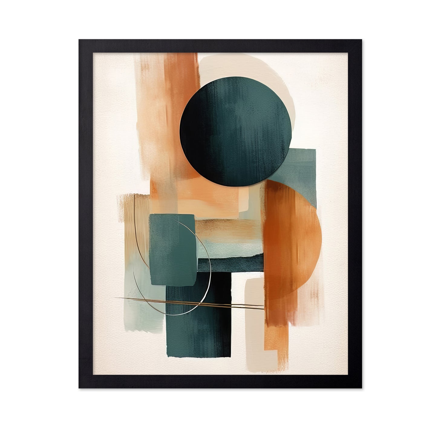 Abstract Paint Strokes