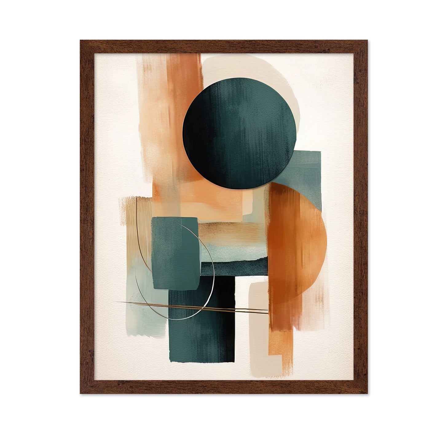 Abstract Paint Strokes
