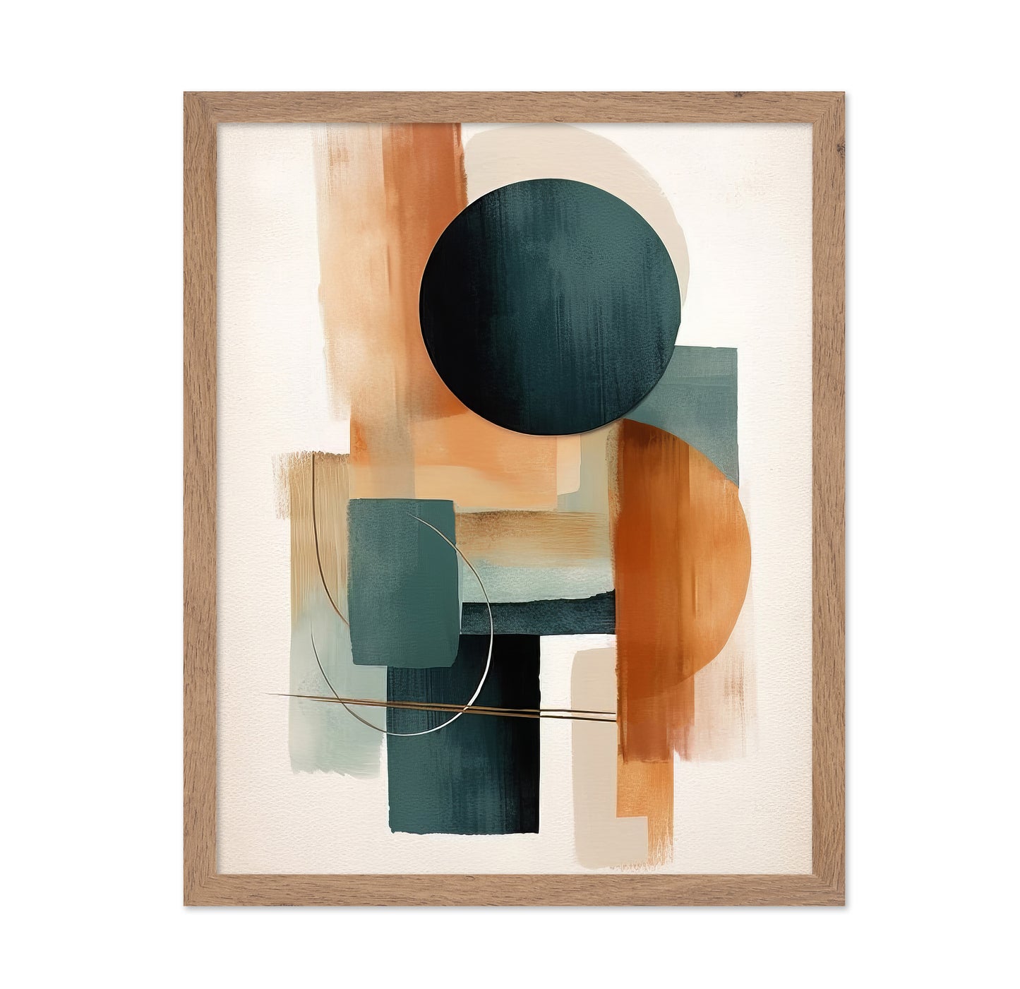 Abstract Paint Strokes