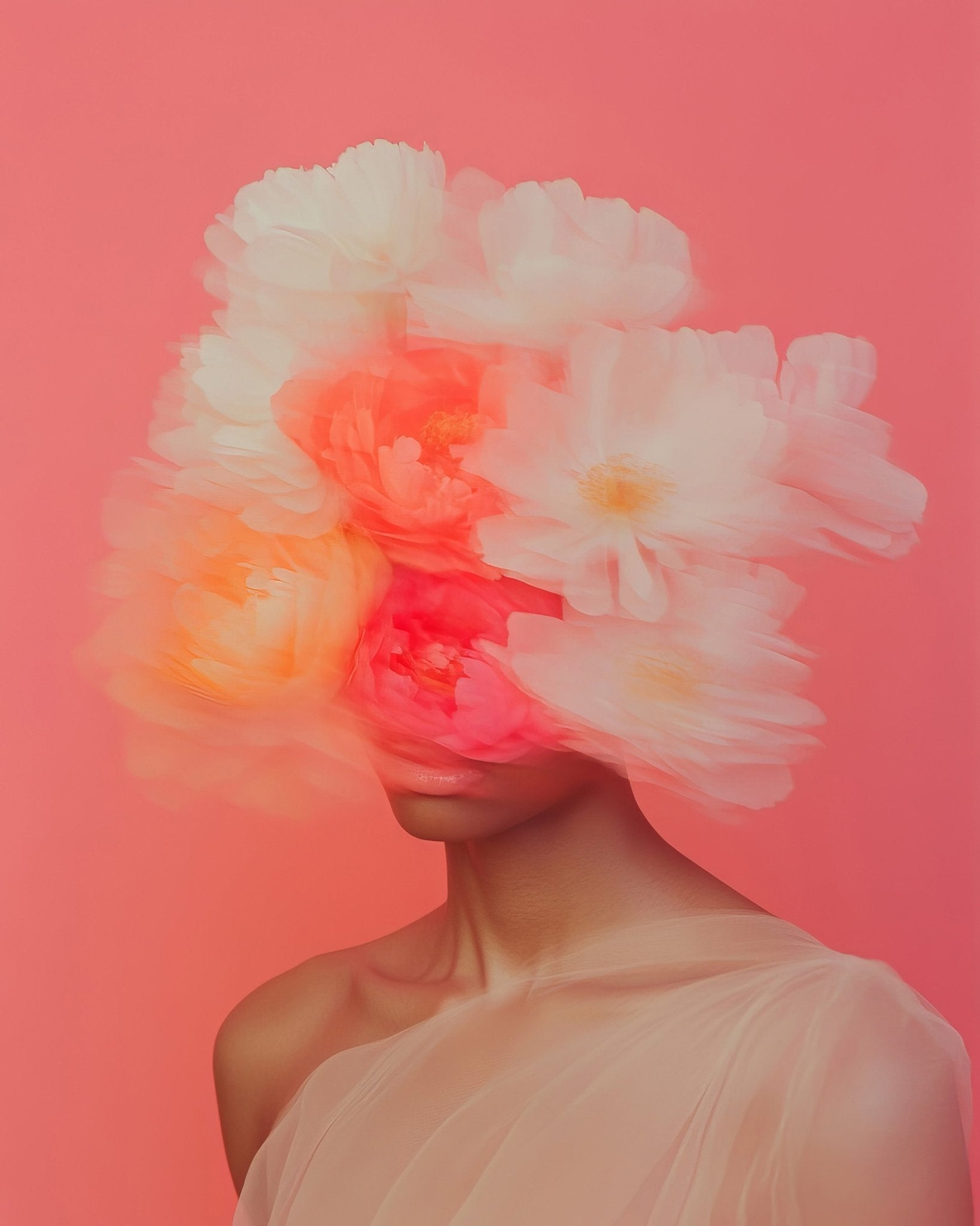 Surreal Flower Head No 1