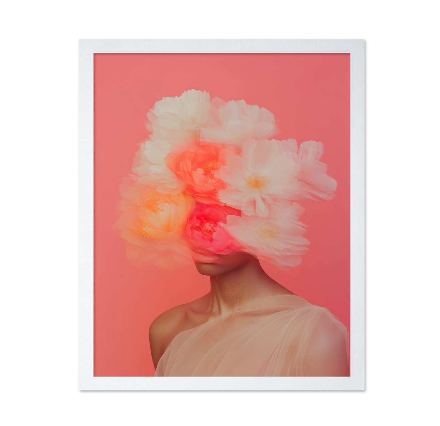 Surreal Flower Head No 1