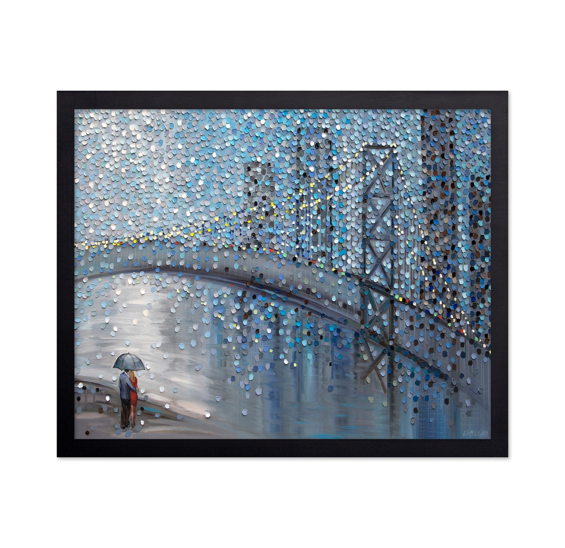 Rainy Date With The Bridge View
