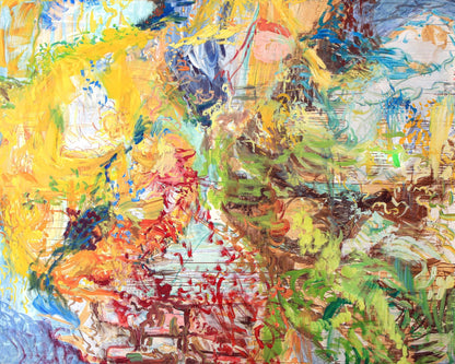 Chaotic Acrylic Painting
