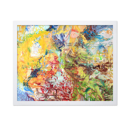 Chaotic Acrylic Painting