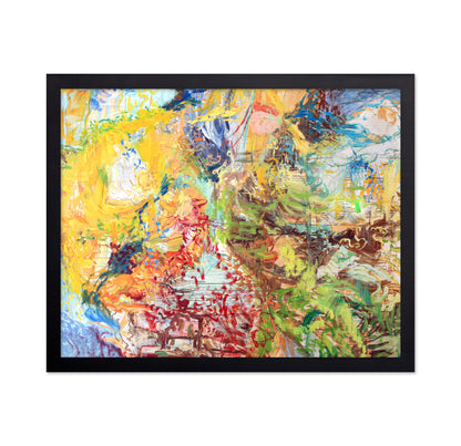 Chaotic Acrylic Painting