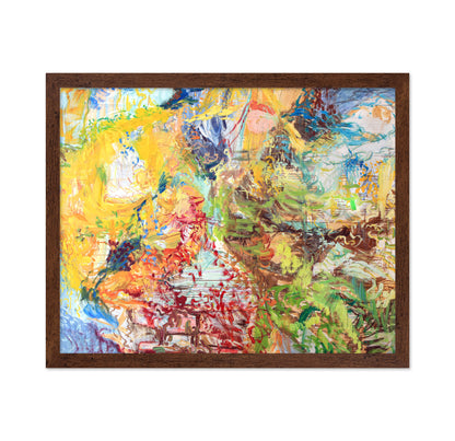 Chaotic Acrylic Painting