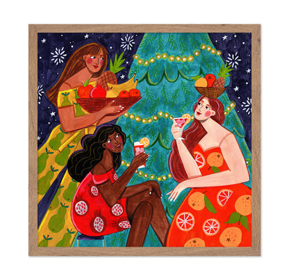 Festive Christmas Fruit Women