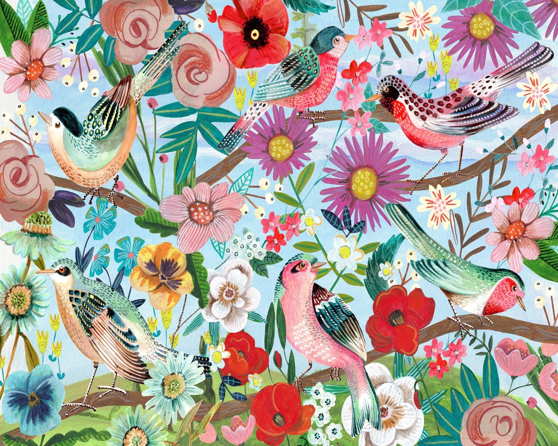 Colorful Birds
