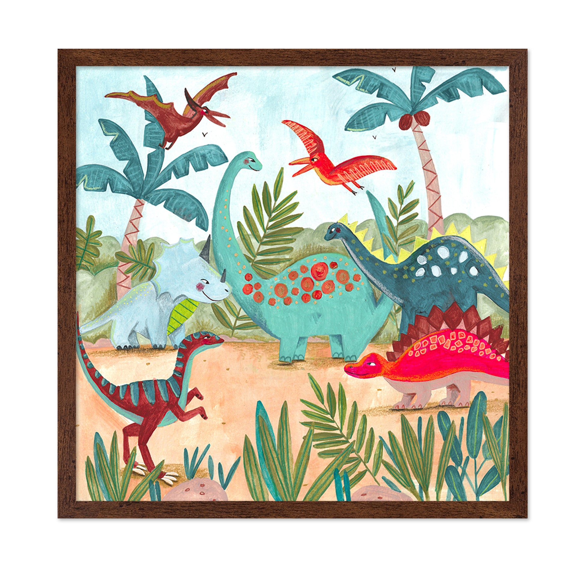 Colorful Dinosaurs