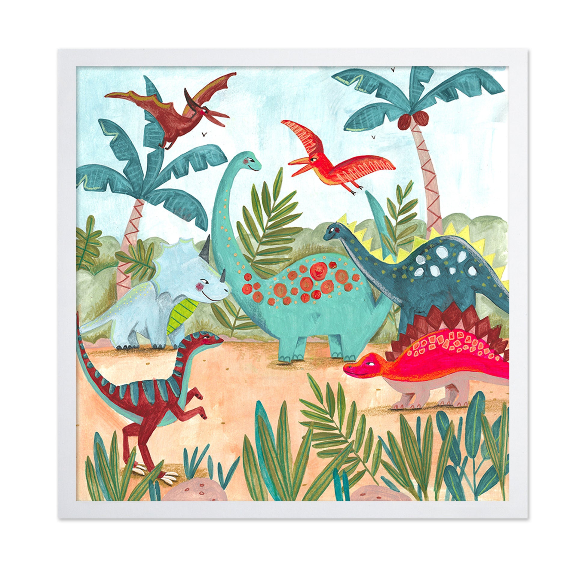 Colorful Dinosaurs