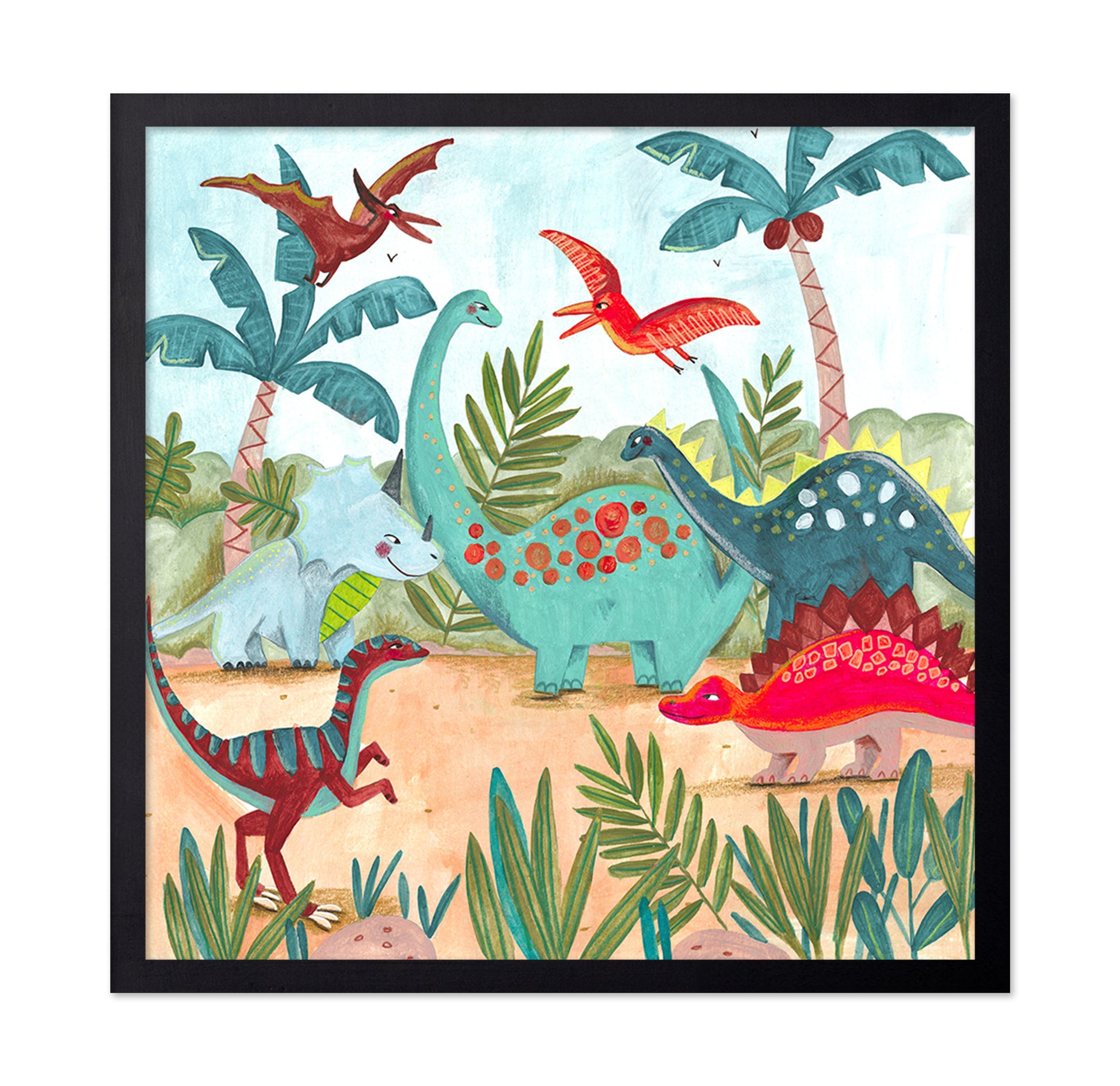 Colorful Dinosaurs