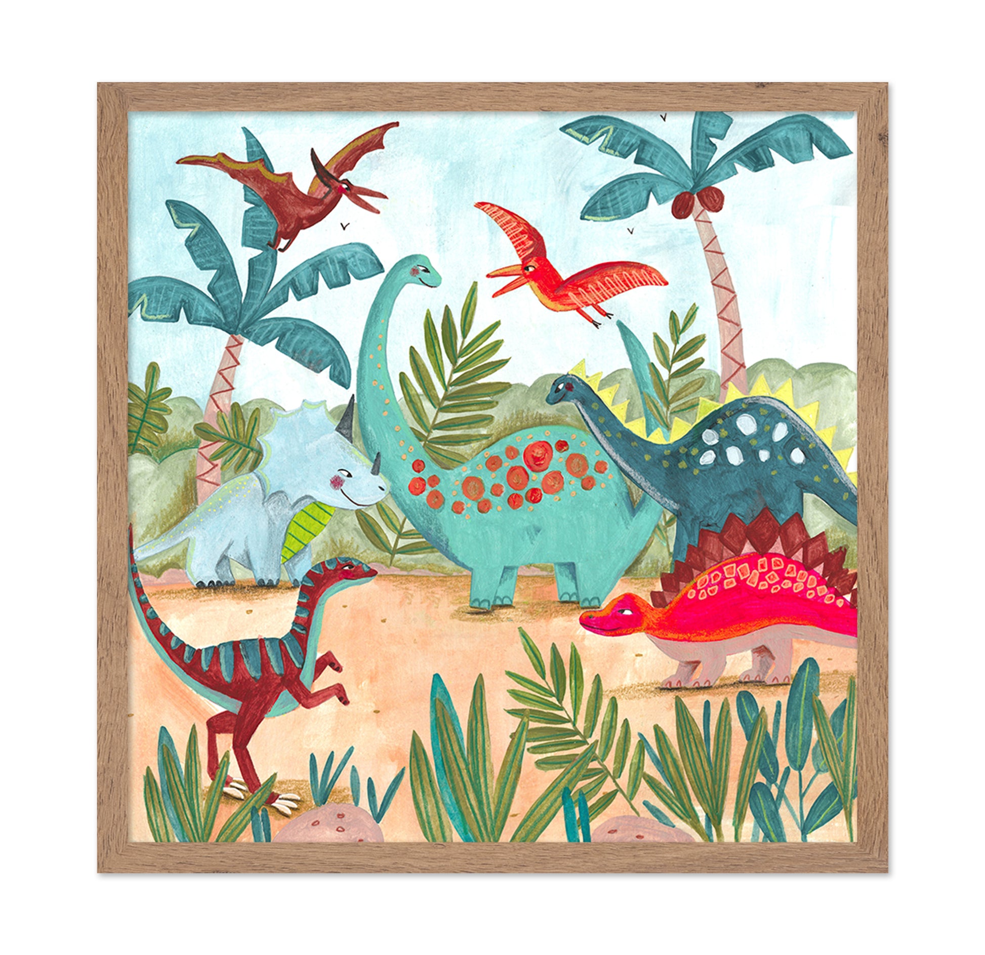 Colorful Dinosaurs