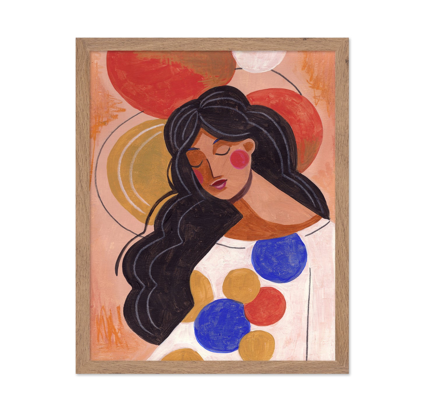 Woman In Thoughts