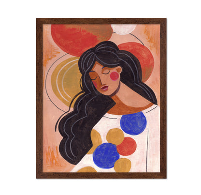 Woman In Thoughts