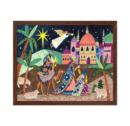 Three Wise Men And An Angel Christmas