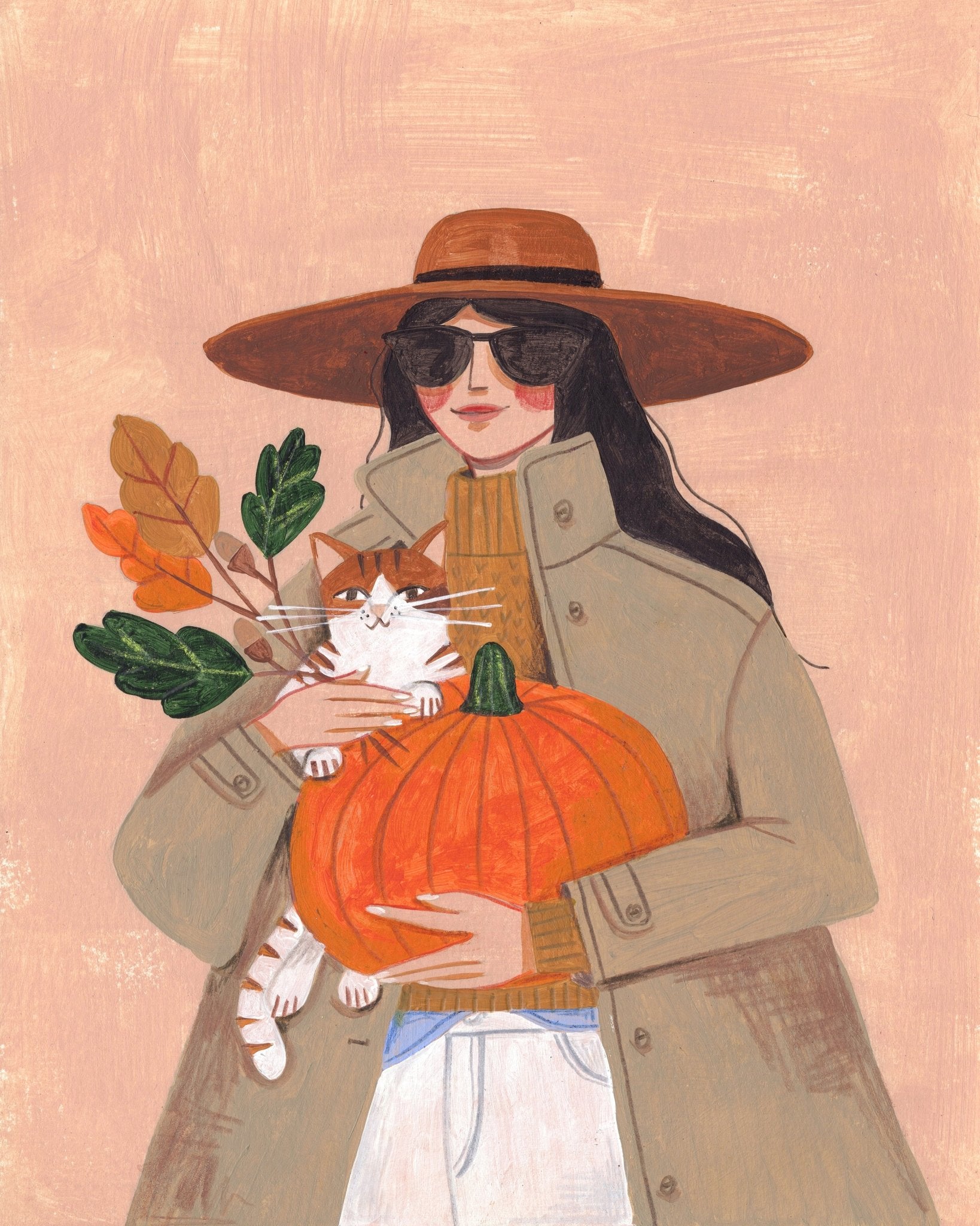 Woman In Autumn