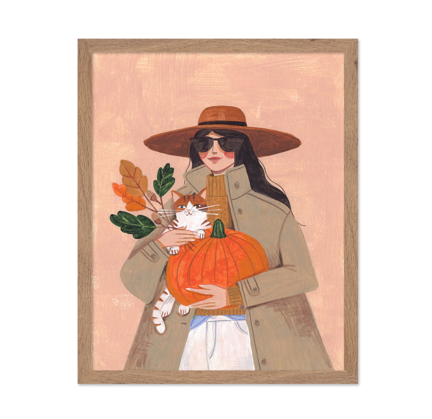 Woman In Autumn