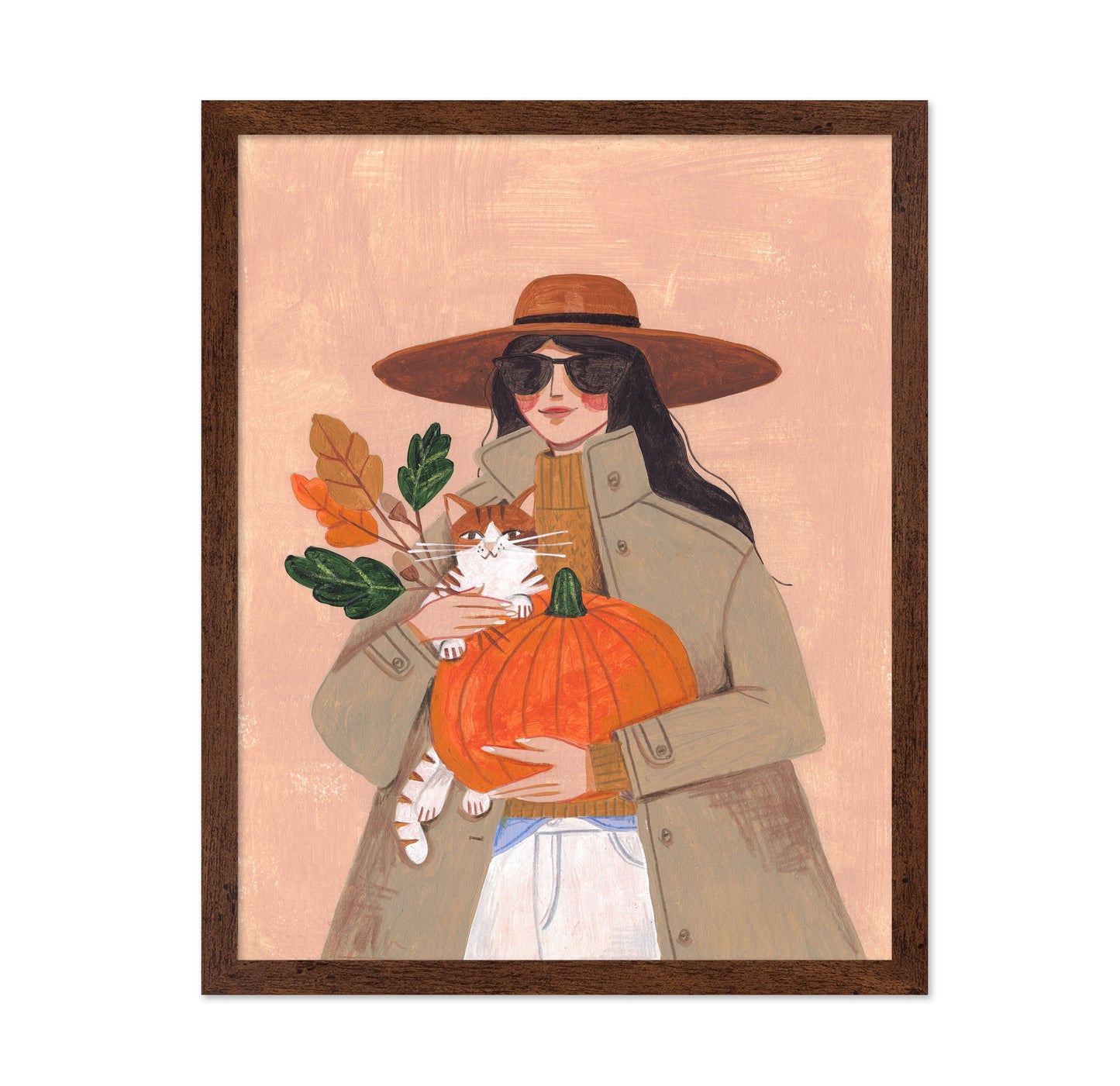Woman In Autumn