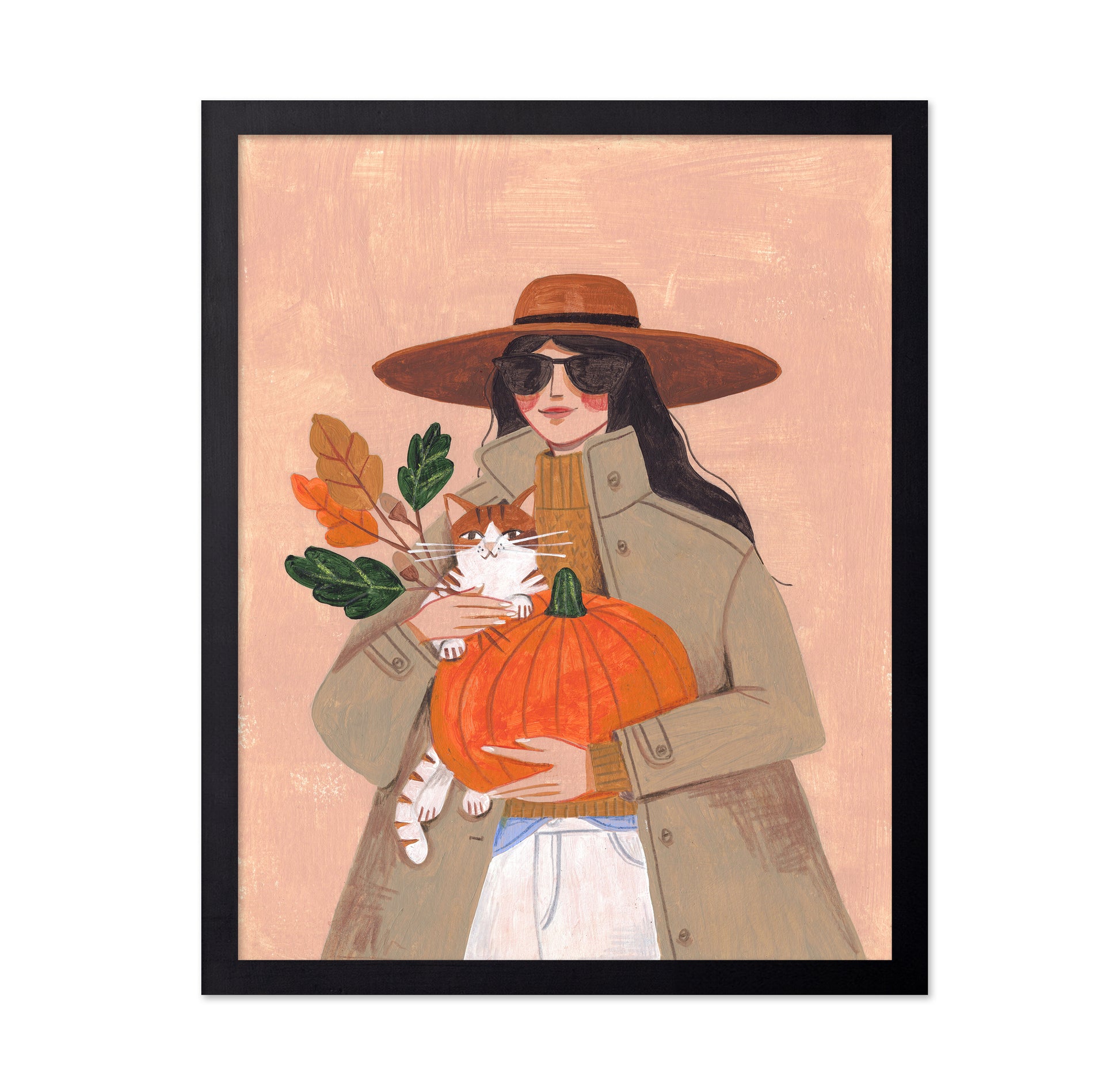 Woman In Autumn