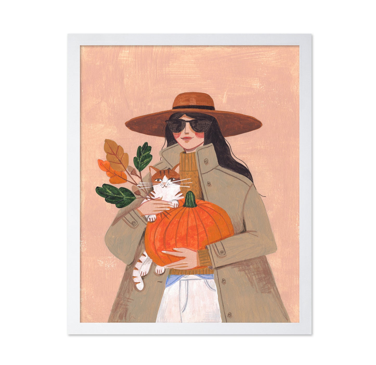 Woman In Autumn