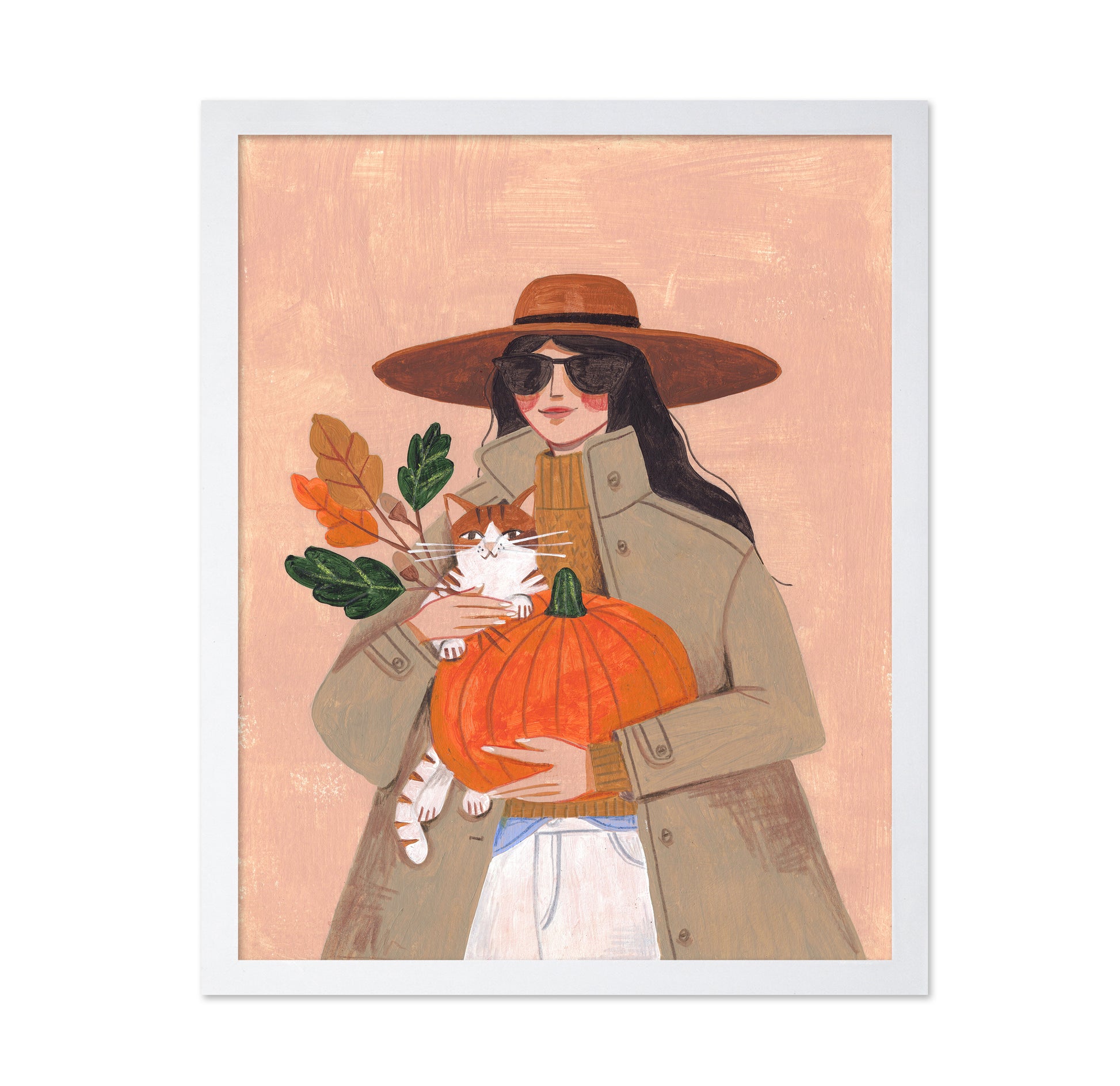 Woman In Autumn