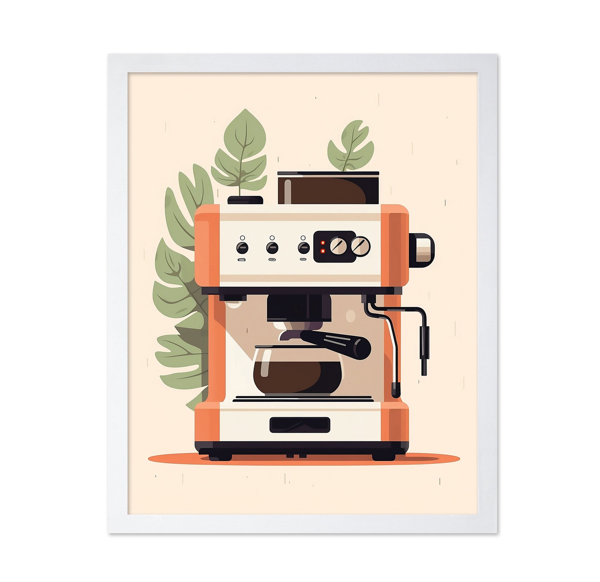 Coffee Machine Illustration