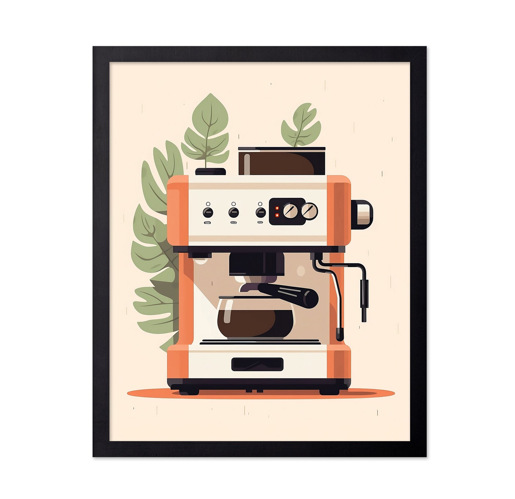 Coffee Machine Illustration