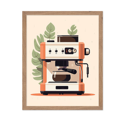 Coffee Machine Illustration