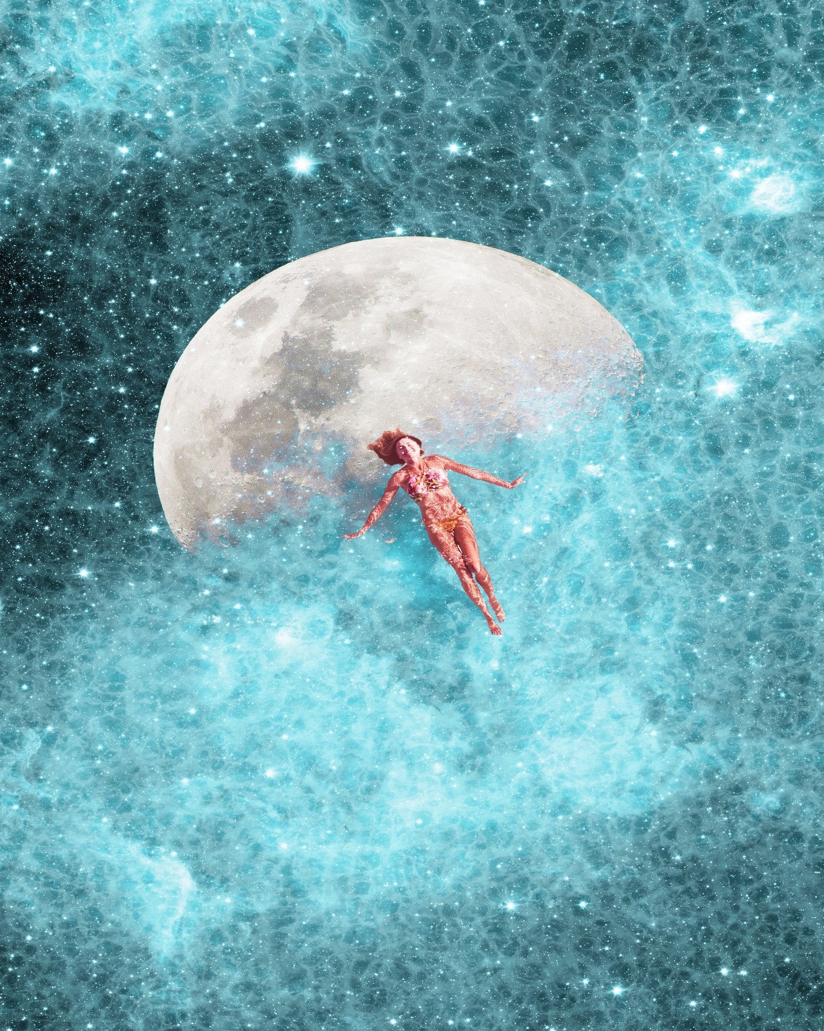 Floating to the Moon