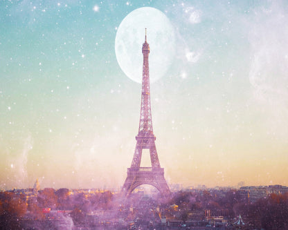 Moonlit Paris Dream