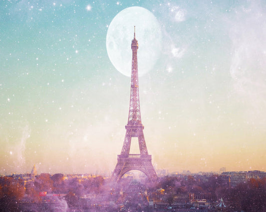 Moonlit Paris Dream