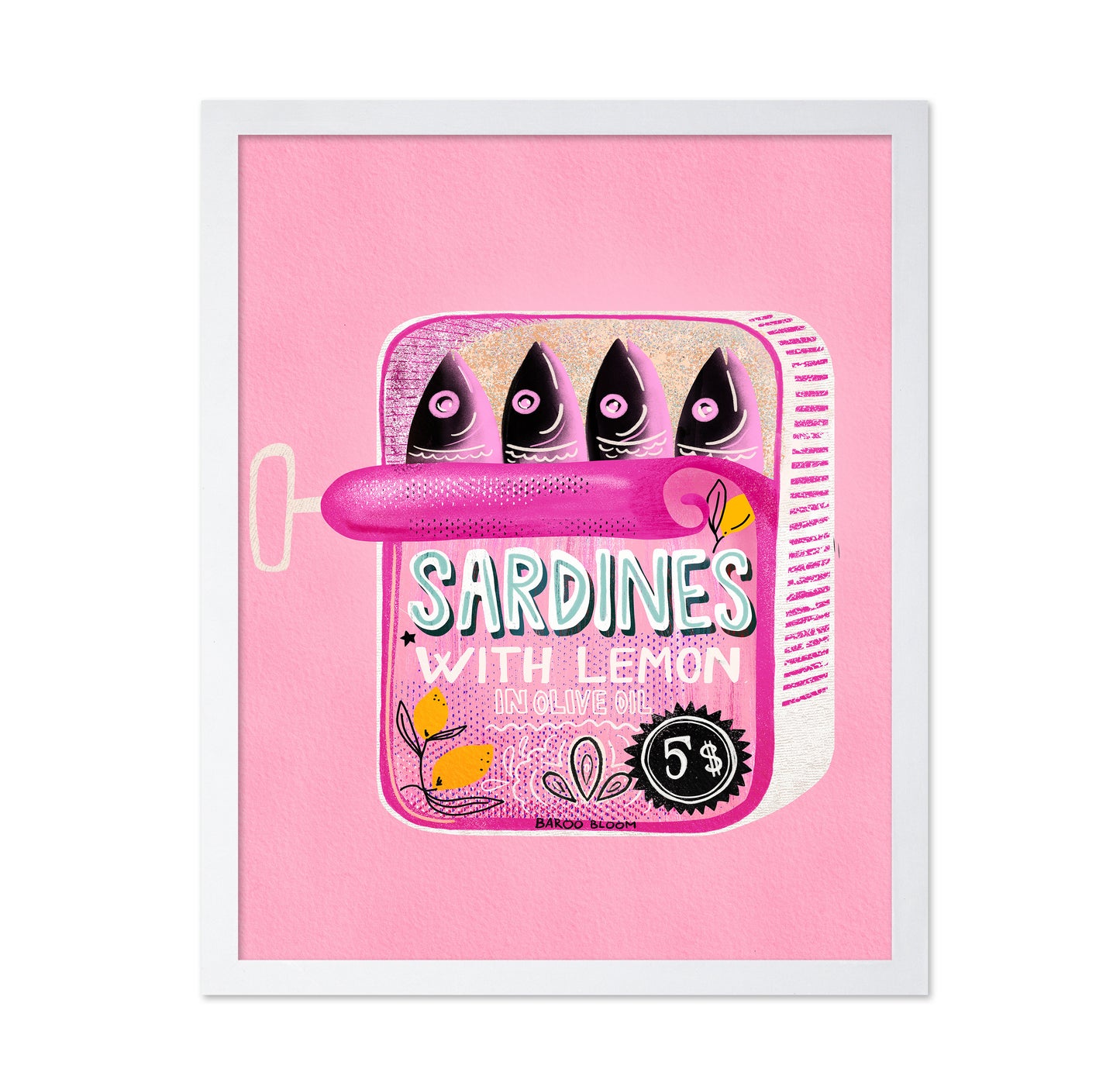 Sardines Tin Can Pink