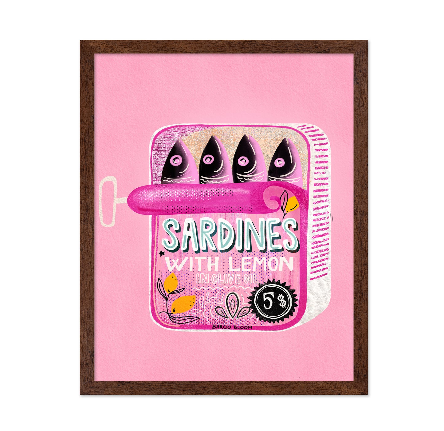 Sardines Tin Can Pink