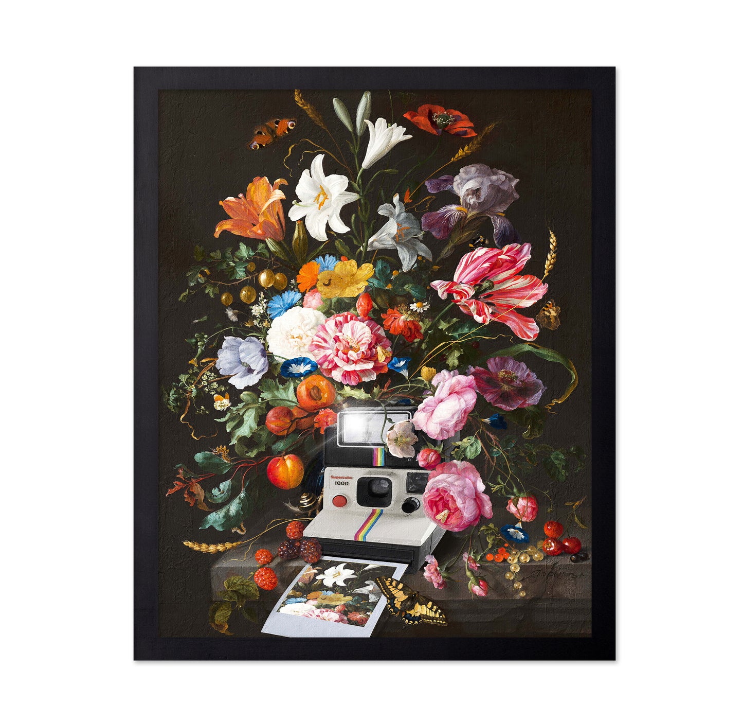Floral Instant Photo