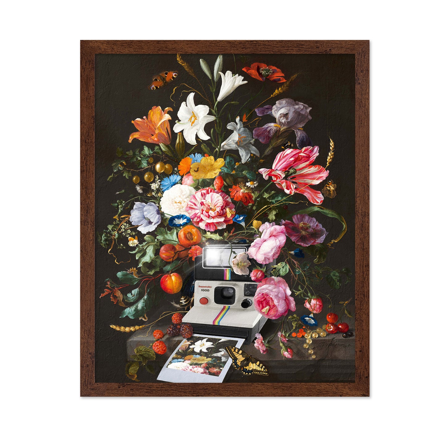 Floral Instant Photo