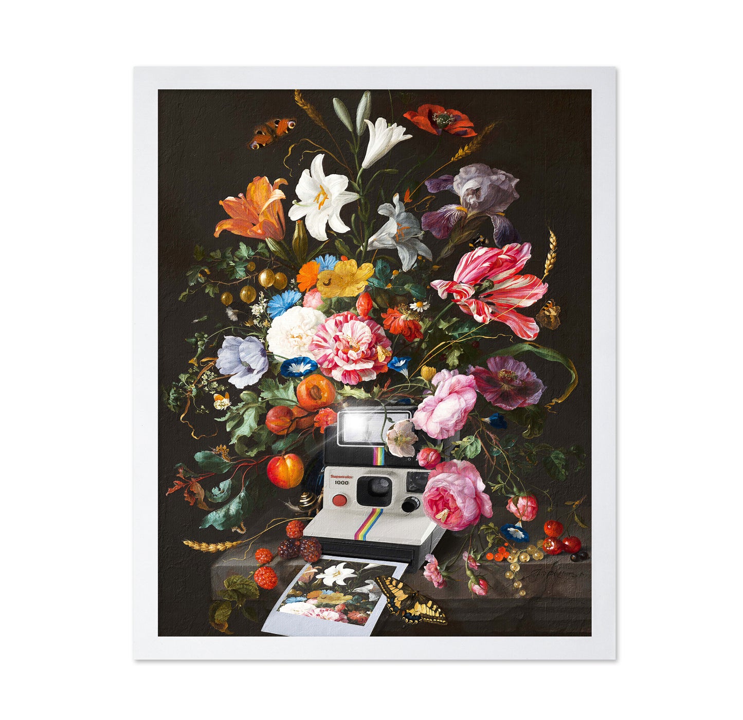 Floral Instant Photo