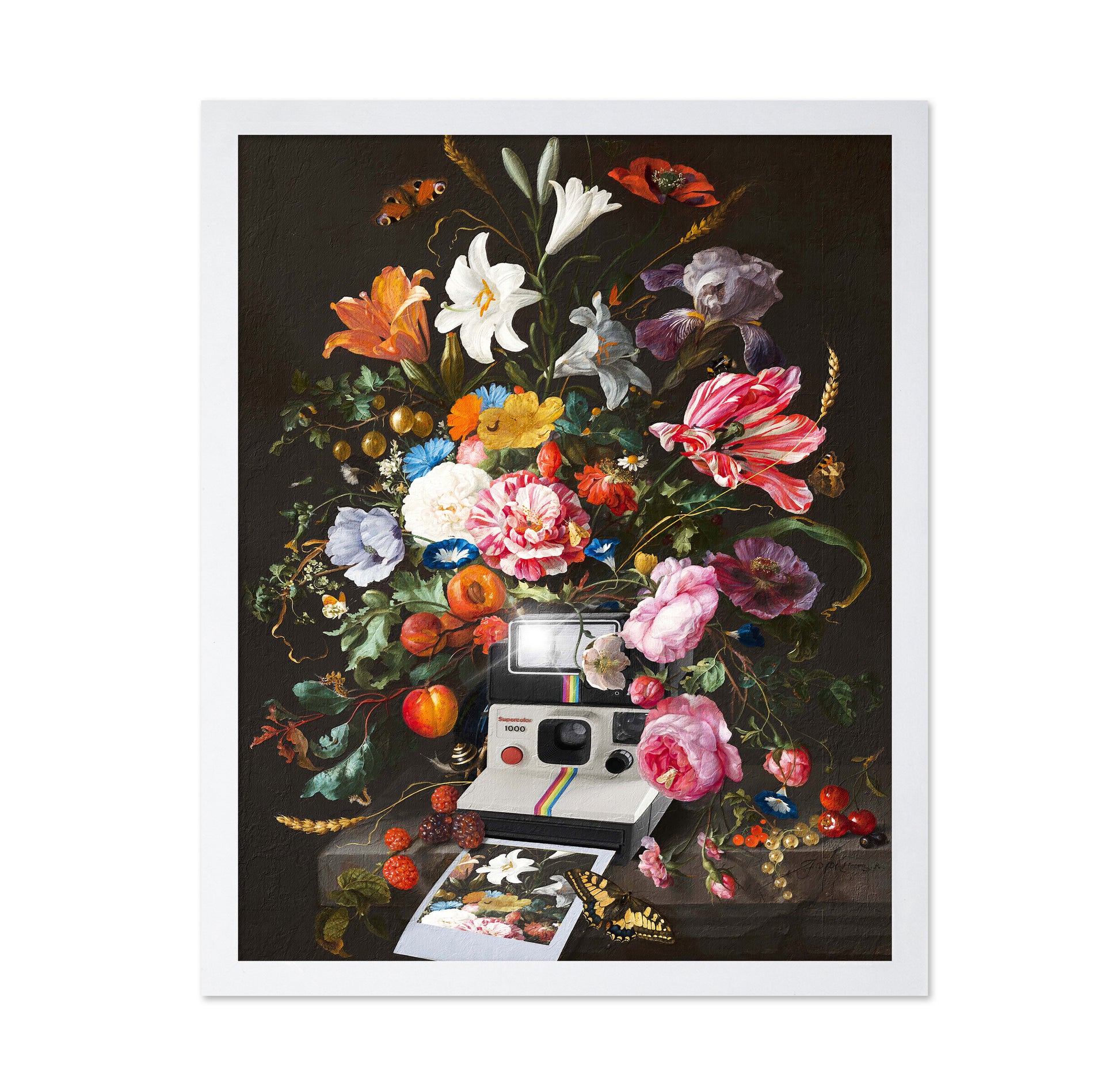 Floral Instant Photo