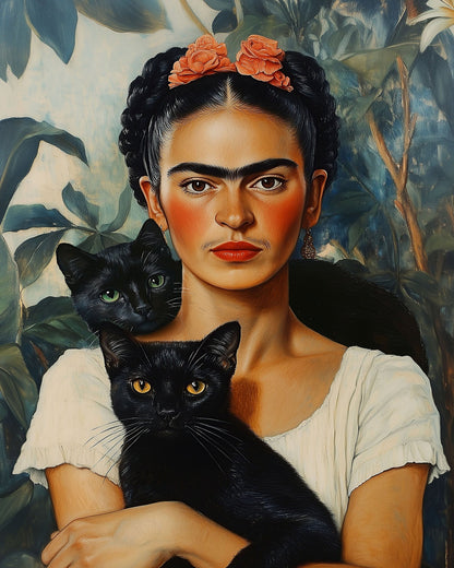 Frida And Cats