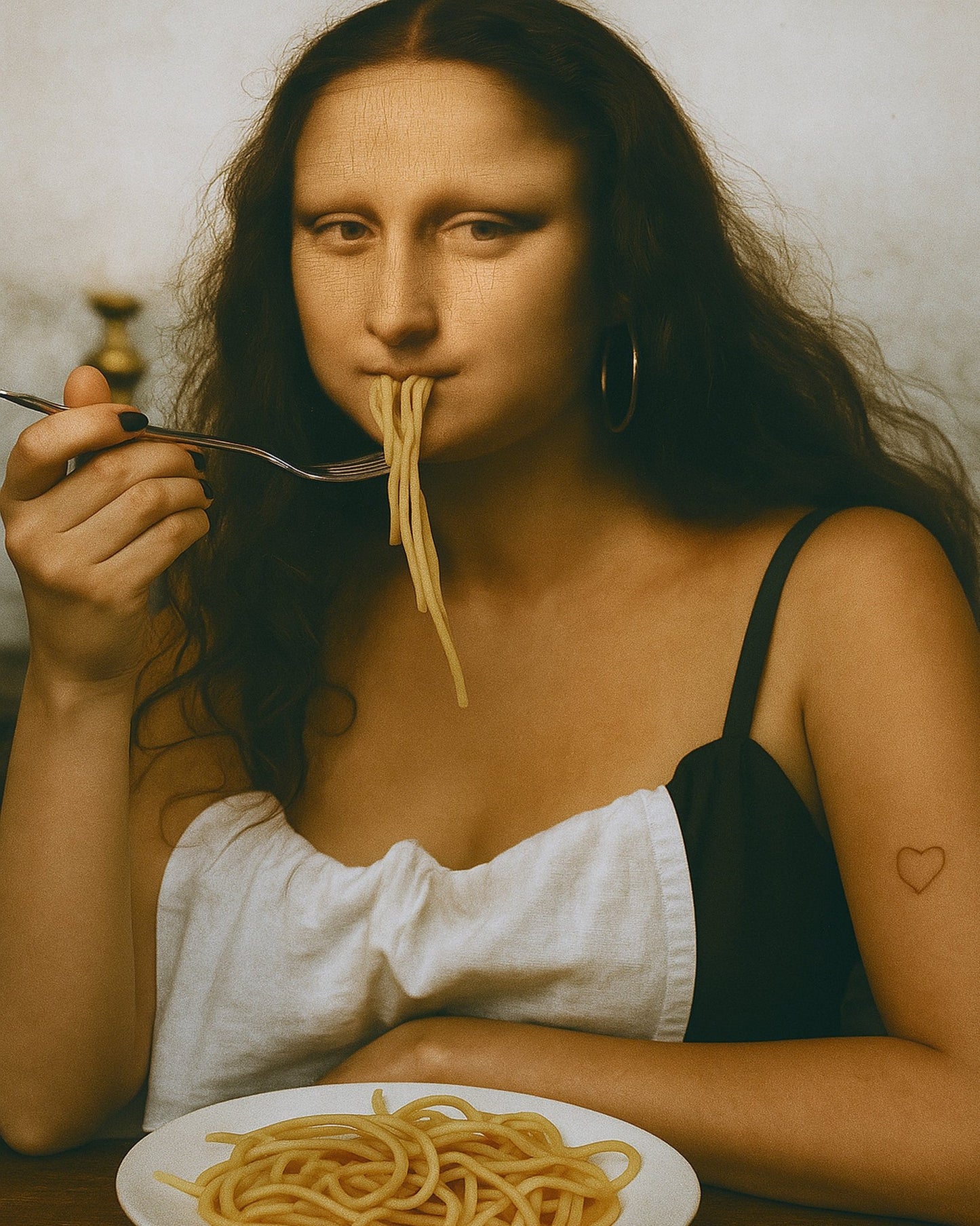 Parody Of The Mona Lisa No 1